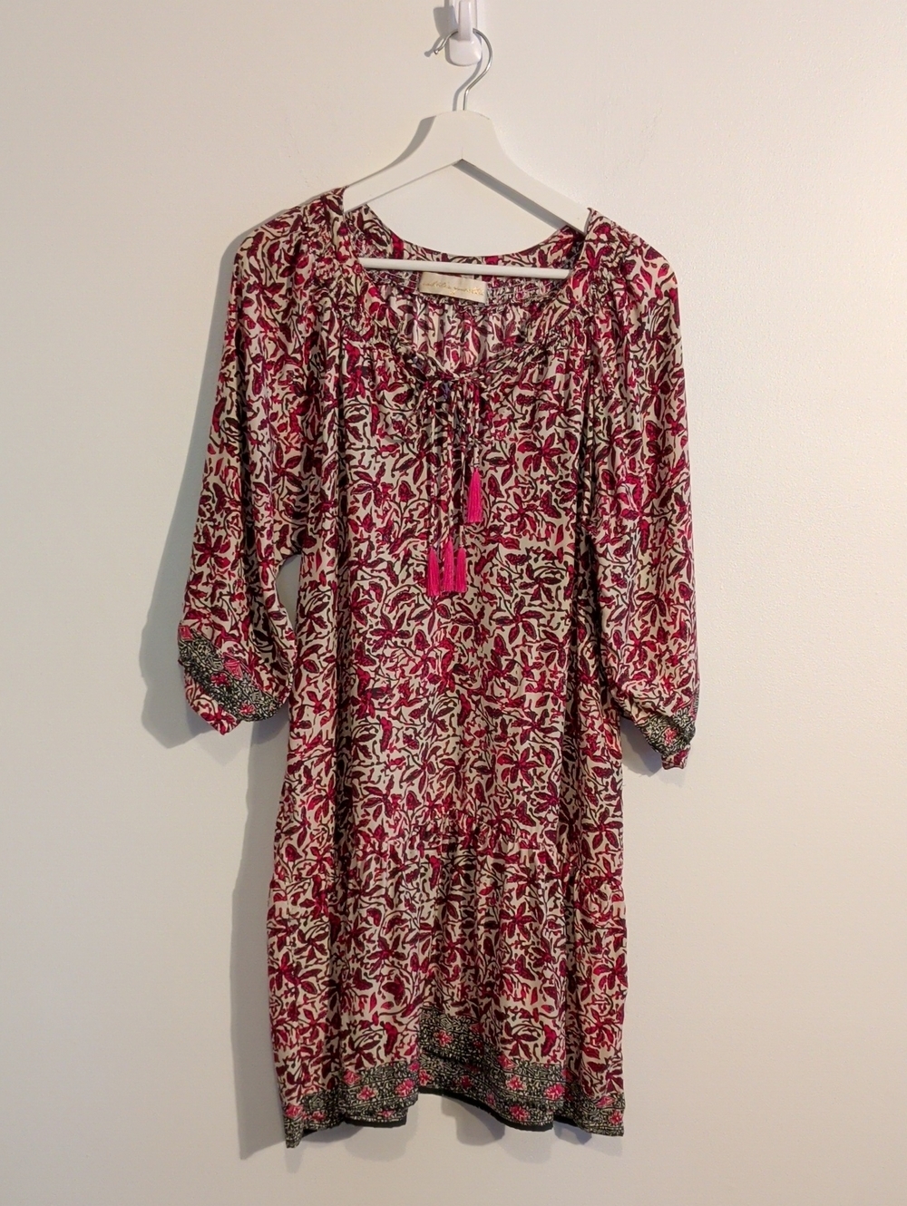 NATALIE MARTIN silk stevie dress - size medium